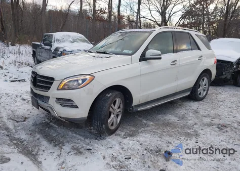 2013 Mercedes-Benz Ml 350 4Matic из США, поврежденный, VIN 4JGDA5HB5DA174224